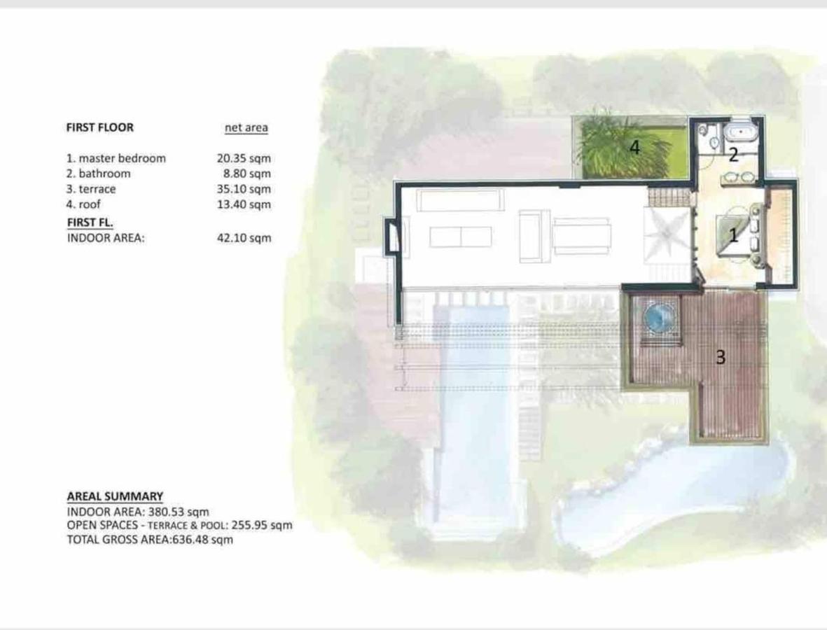 Vistaport A - Luxury Villa Bodrum Exterior foto
