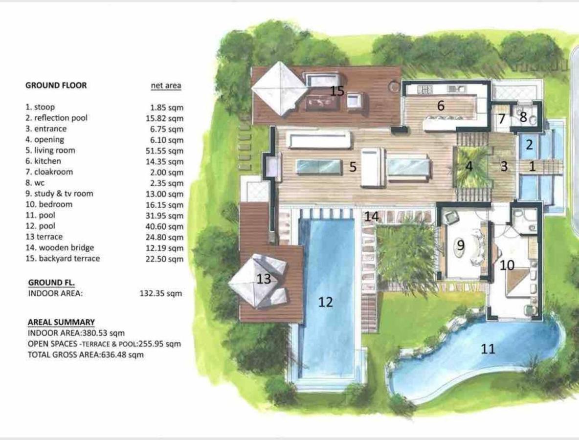 Vistaport A - Luxury Villa Bodrum Exterior foto