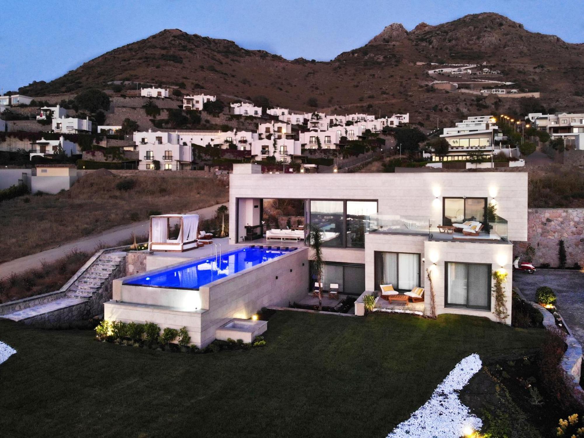 Vistaport A - Luxury Villa Bodrum Exterior foto